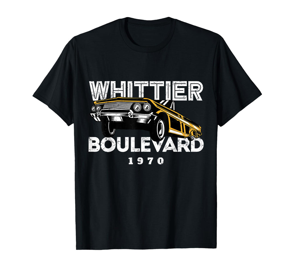 Whittier Boulevard Muscle Car T-Shirt - Trendy Graphic Men Women - T-Shirt, Sweatshirt, Hoodie