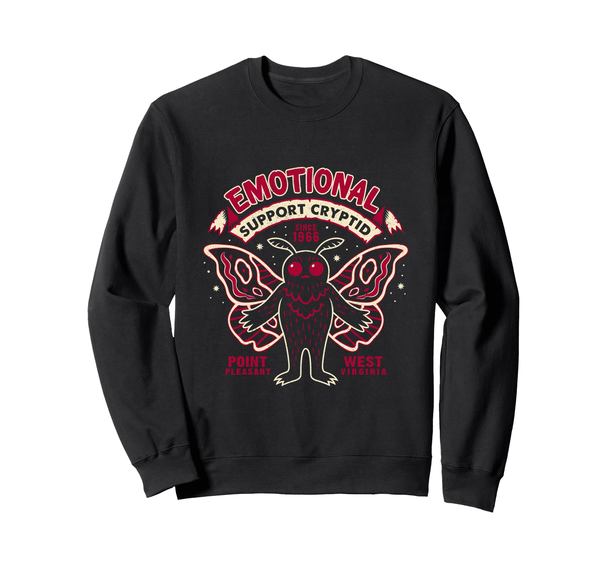 Emotional Cryptid Support Funny Sweatshirt - Custom Art Print Men Women - T-Shirt, Sweatshirt, Hoodie
