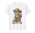 Kitty Up Western Country Music Funny T-Shirt - Unique Graphic Men Women - T-Shirt, Sweatshirt, Hoodie