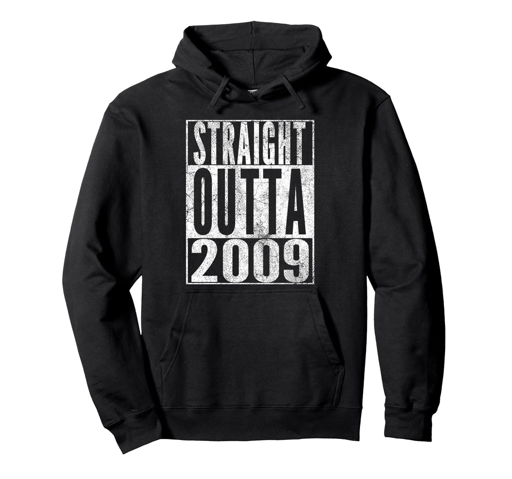 2009 17Th Birthday 17 Years Old Hoodie - Unique Graphic Unisex - T-Shirt, Sweatshirt, Hoodie