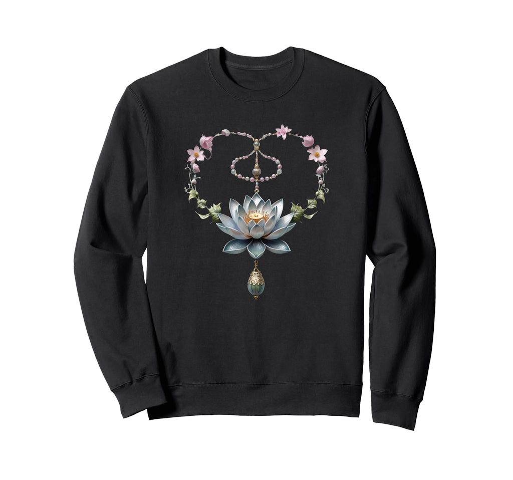 Meditation Spiritual Lotus Flower Hoodie - Trendy Graphic for Adults - T-Shirt, Sweatshirt, Hoodie