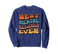 Mental Health Counselor Groovy Mental Sweatshirt - Novelty Apparel Unisex - T-Shirt, Sweatshirt, Hoodie