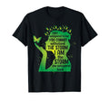 Green Awareness Ribbon Butterfly Mental T-Shirt - Unique Graphic Unisex - T-Shirt, Sweatshirt, Hoodie