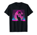 Cat Vaporwave Retrowave Aesthetic T-Shirt - Trendy Graphic Unisex - T-Shirt, Sweatshirt, Hoodie
