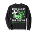 Grace God Im Survivor Mental Sweatshirt - Aesthetic Graphic Men Women - T-Shirt, Sweatshirt, Hoodie