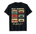 Old School Playlist Cassette Tapes T-Shirt - Custom Art Print Men Women - T-Shirt, Sweatshirt, Hoodie