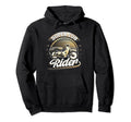 Super Cub Rider C100 Moped Motorcycle Hoodie - Custom Art Print Men Women - T-Shirt, Sweatshirt, Hoodie