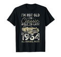 62Nd Birthday Since 1964 Car 62 Year T-Shirt - Trendy Graphic for Adults - T-Shirt, Sweatshirt, Hoodie