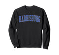 Harrisburg Pa Distressed Blue Sweatshirt - Casual Everyday Wear Unisex - T-Shirt, Sweatshirt, Hoodie