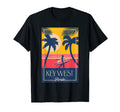 Key West Florida Surfer Beach T-Shirt - Graphic Print Men Women - T-Shirt, Sweatshirt, Hoodie