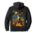 Funny Art Cat Kitten Hoodie - Unique Graphic Men Women - T-Shirt, Sweatshirt, Hoodie