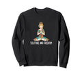 Solitude And Freedom Funny Meditation Sweatshirt - Minimalist Print Unisex - T-Shirt, Sweatshirt, Hoodie