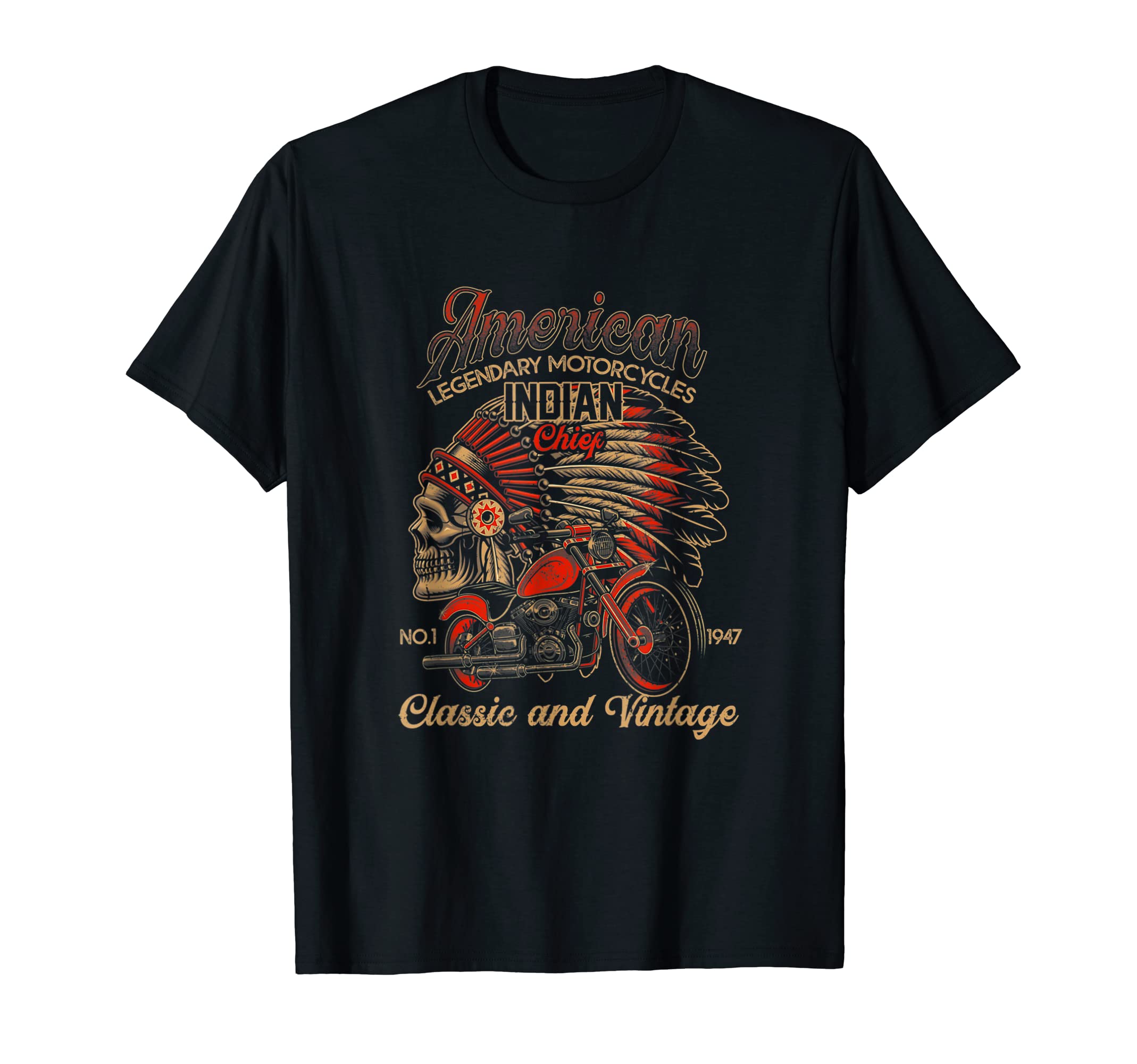 American Motorcycle Old Biker Funny T-Shirt - Novelty Apparel Unisex - T-Shirt, Sweatshirt, Hoodie