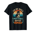 Im My Dogs Emotional Supports T-Shirt - Casual Everyday Wear for Adults - T-Shirt, Sweatshirt, Hoodie