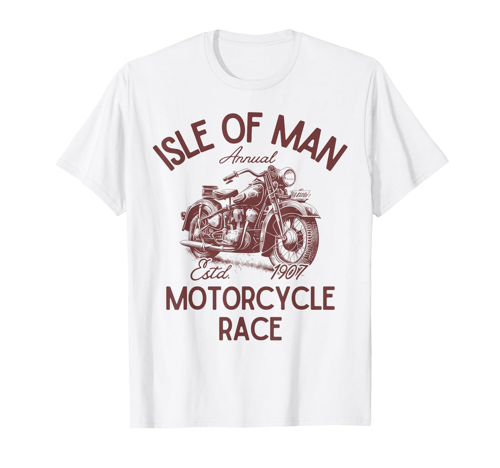 Isle Tt Races Motorcycle Racing T-Shirt - Casual Everyday Wear for Adults - T-Shirt, Sweatshirt, Hoodie