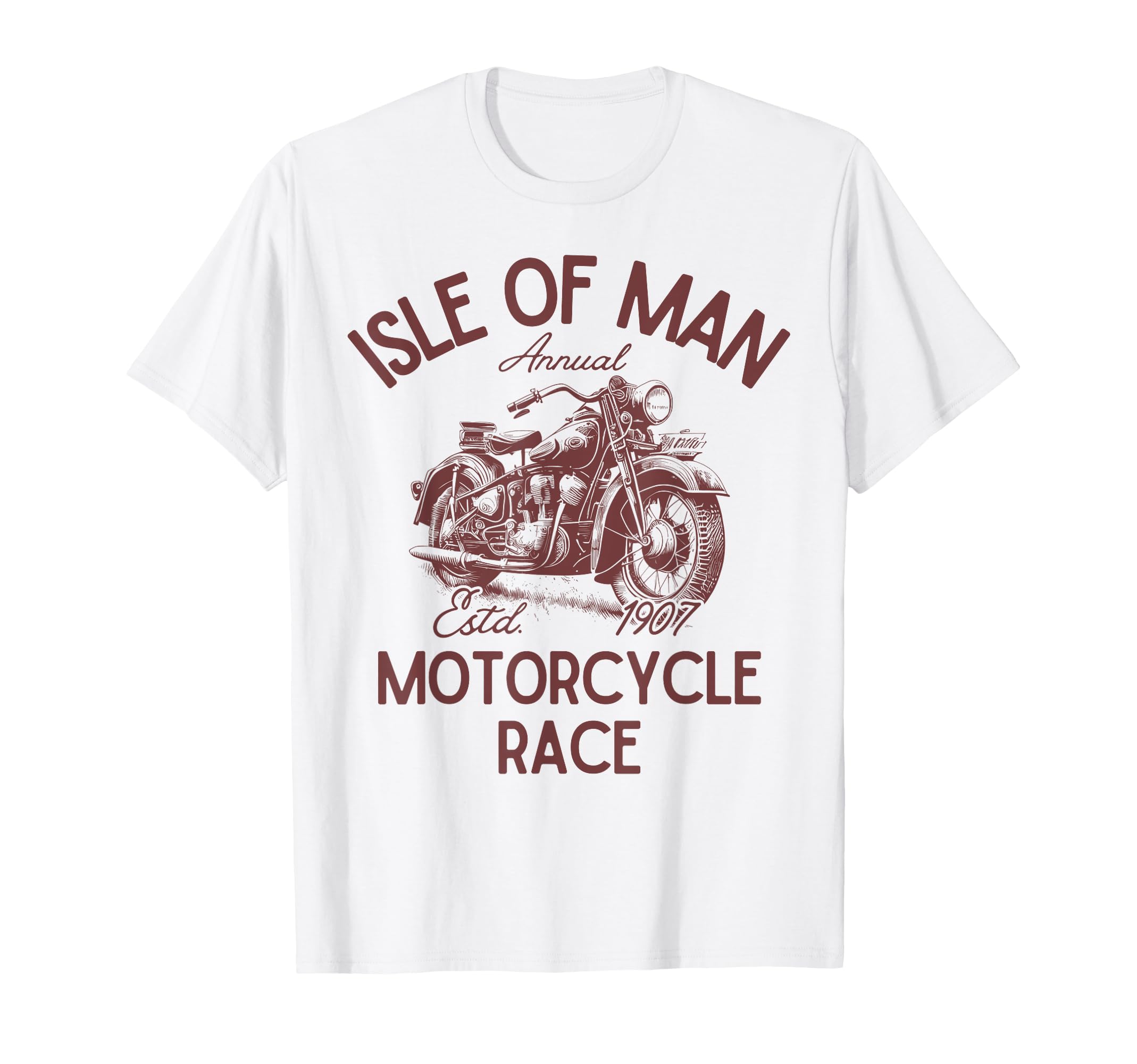 Isle Tt Races Motorcycle Racing T-Shirt - Casual Everyday Wear for Adults - T-Shirt, Sweatshirt, Hoodie