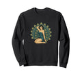 Pinup Peacock Sexy Cheesecake Sweatshirt - Trendy Graphic for Adults - T-Shirt, Sweatshirt, Hoodie