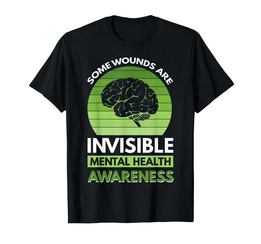 Some Wounds Are Invisible Mental T-Shirt - Streetwear Style Men Women - T-Shirt, Sweatshirt, Hoodie