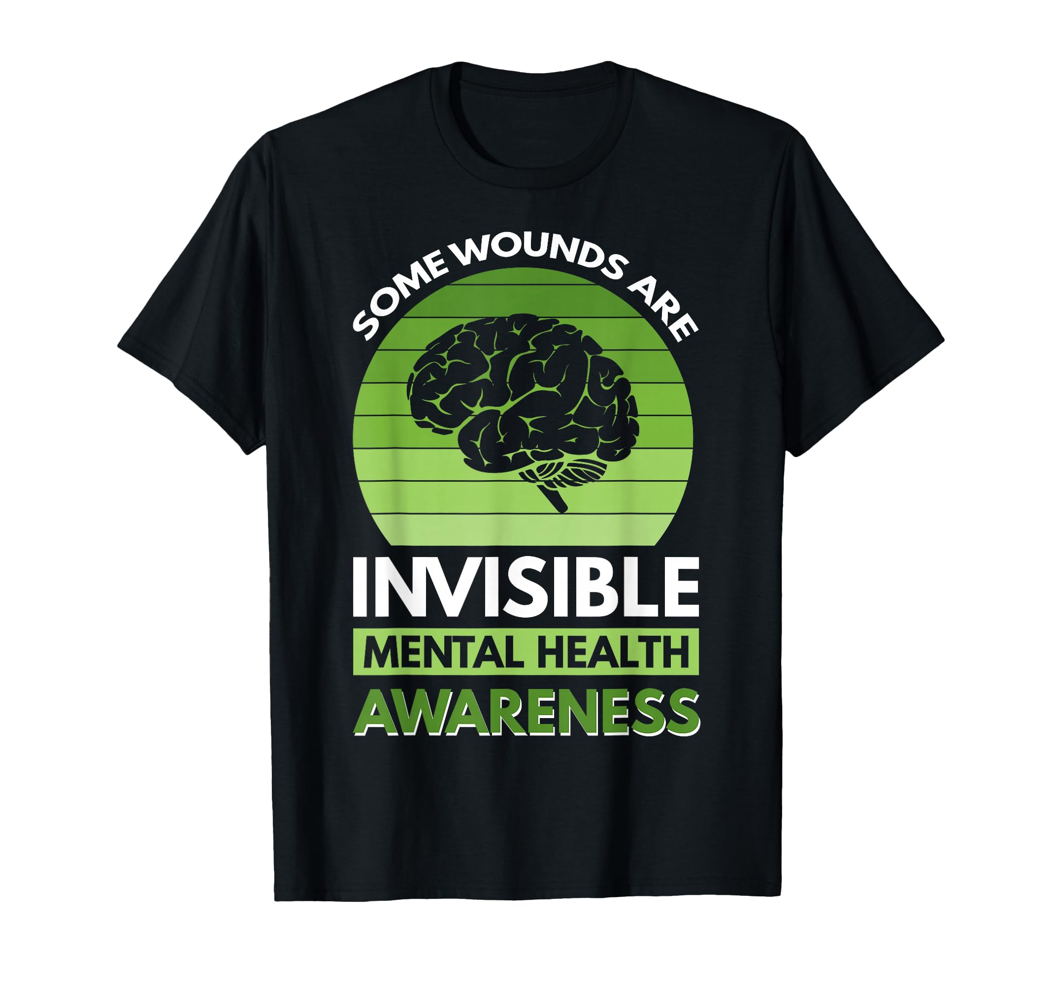 Some Wounds Are Invisible Mental T-Shirt - Streetwear Style Men Women - T-Shirt, Sweatshirt, Hoodie