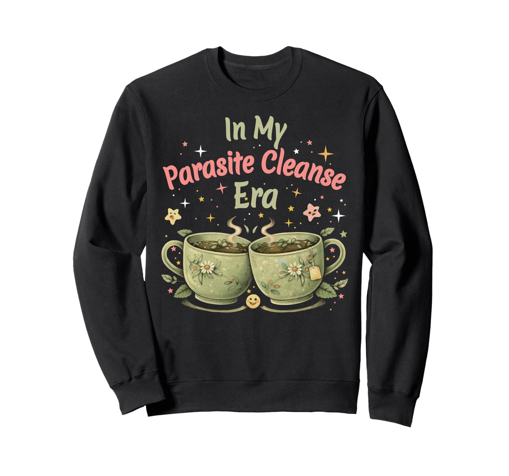 Funny Wellness Vibes Aesthetic Tea Sweatshirt - Custom Art Print Unisex - T-Shirt, Sweatshirt, Hoodie