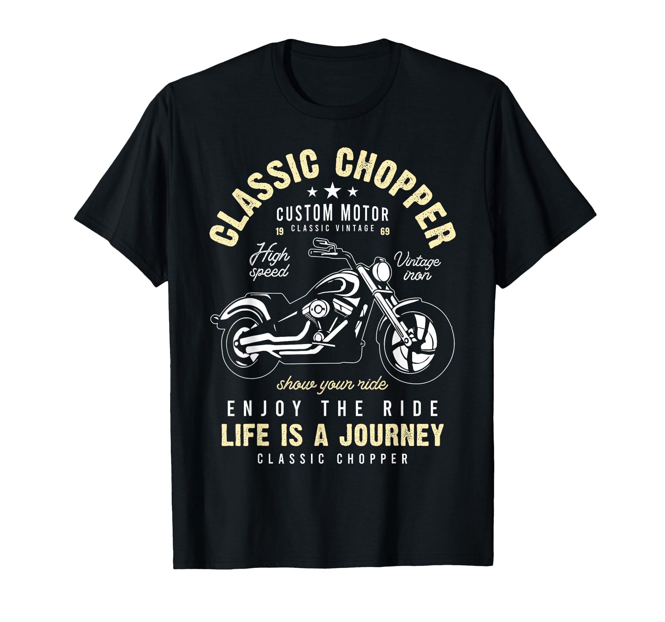 Funny Biker Choppers Motorcycle Low Riders T-Shirt - Unique Graphic Unisex - T-Shirt, Sweatshirt, Hoodie