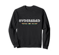Hyderabad India 70S 80S Type Sweatshirt - Streetwear Style Men Women - T-Shirt, Sweatshirt, Hoodie