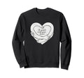 Be Gentle Your Heart Mental Sweatshirt - Fun Novelty Design for Adults - T-Shirt, Sweatshirt, Hoodie