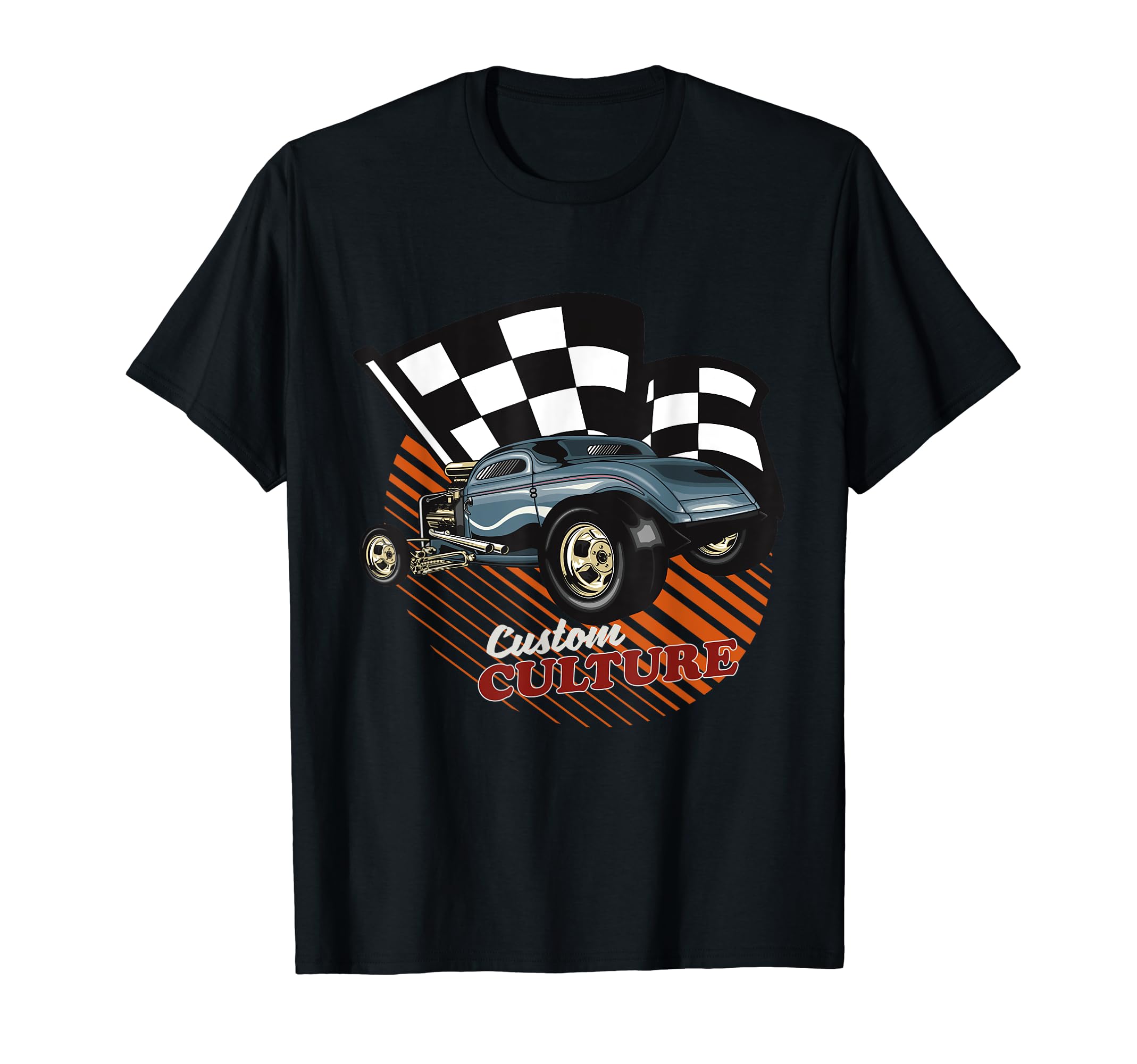 Hot Rod Three Window Coupe Custom T-Shirt - Novelty Apparel Unisex - T-Shirt, Sweatshirt, Hoodie