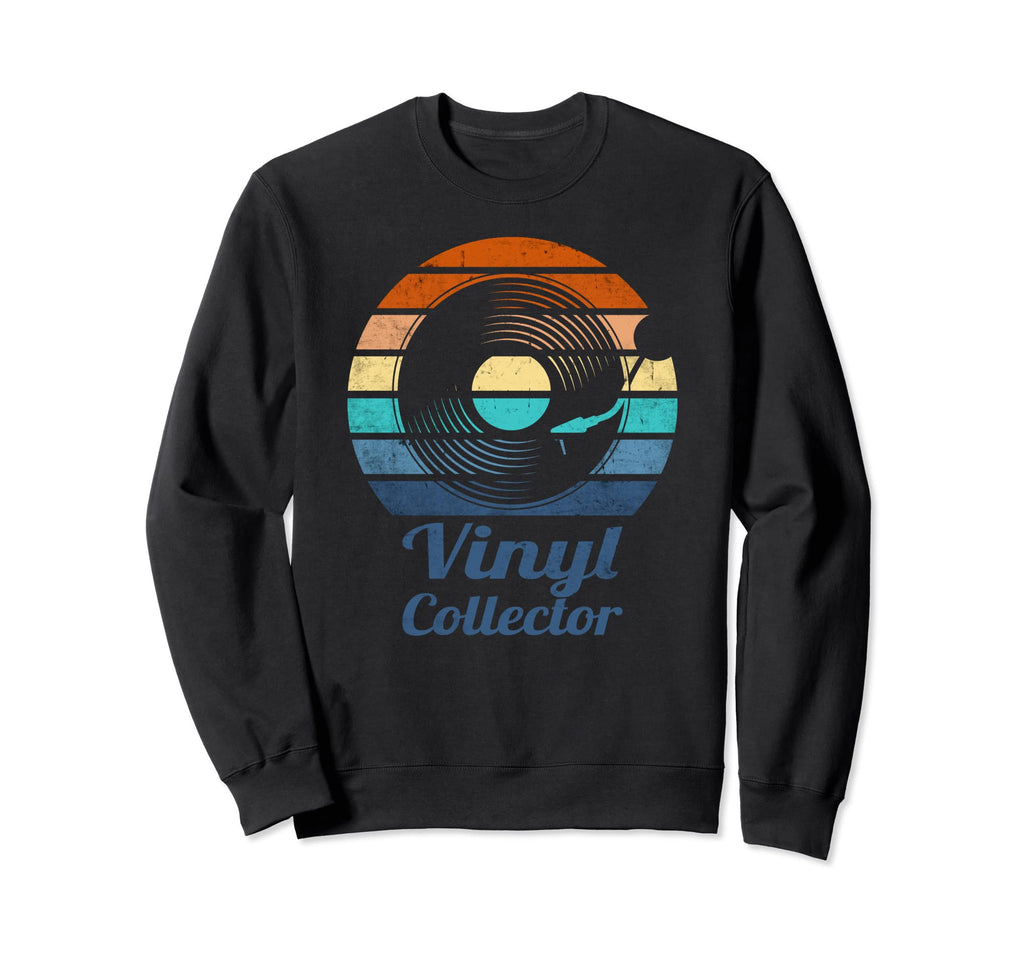 Vinyl Collector Record Oldschool Sweatshirt - Trendy Graphic Men Women - T-Shirt, Sweatshirt, Hoodie