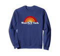 West New York New Jersey Nj 70S Sweatshirt - Custom Art Print Men Women - T-Shirt, Sweatshirt, Hoodie