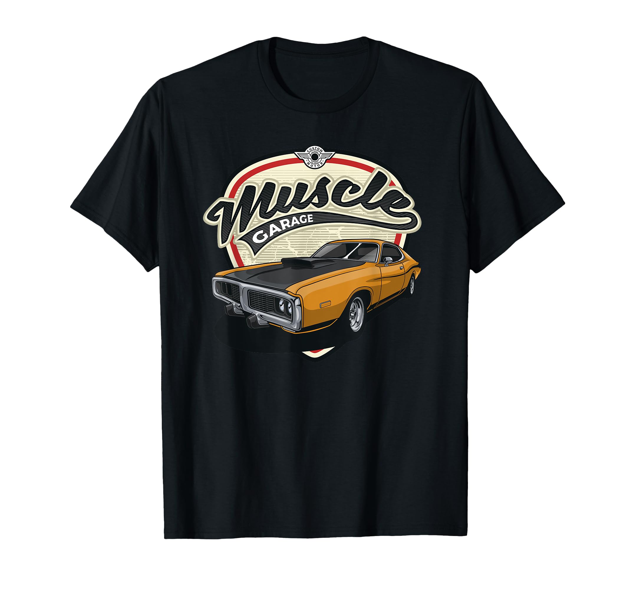American Muscle Cars Novelty Car Guys T-Shirt - Minimalist Print Unisex - T-Shirt, Sweatshirt, Hoodie