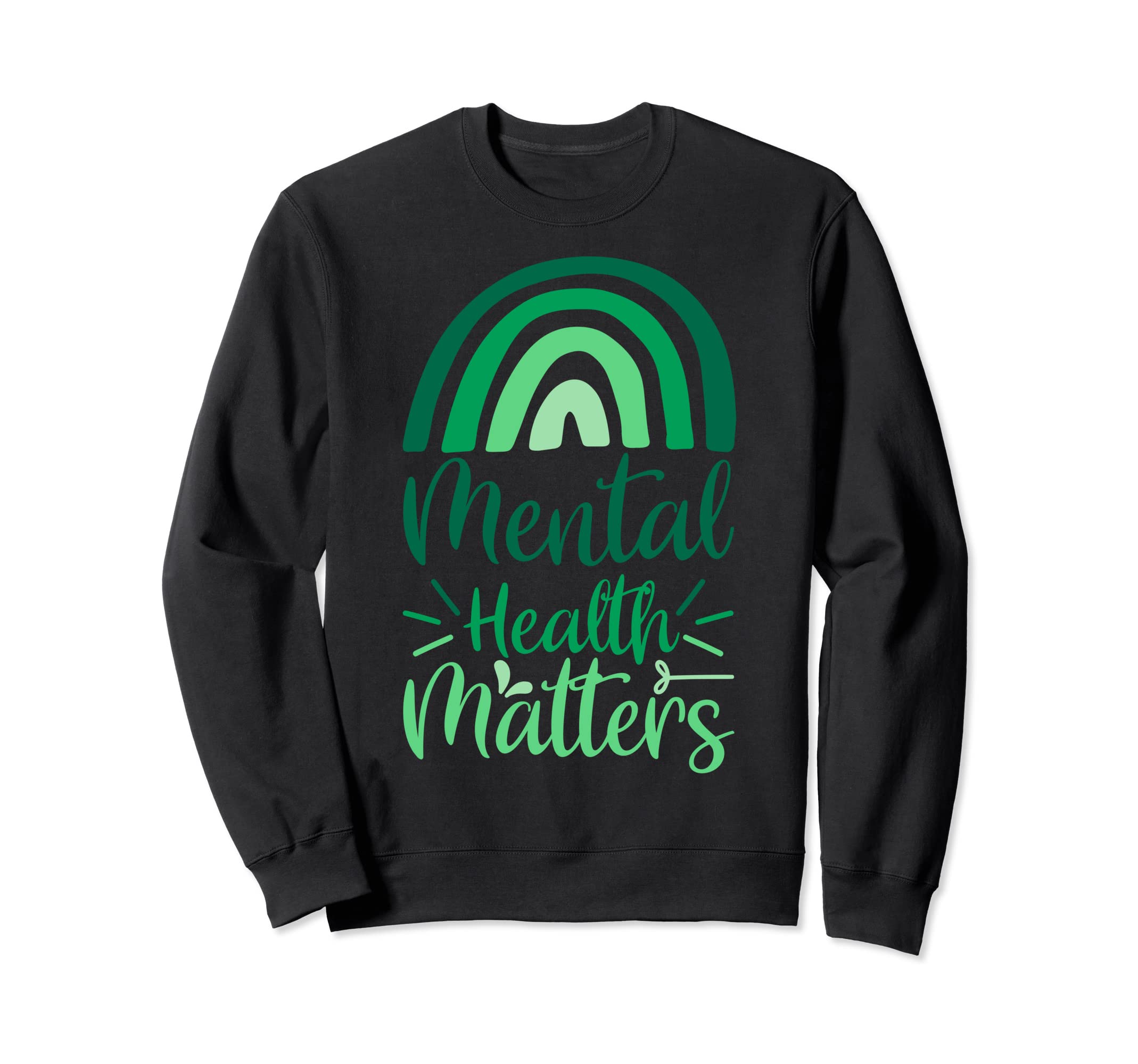 Be Kind Your Mind Funny Health Mental Sweatshirt - Graphic Print Unisex - T-Shirt, Sweatshirt, Hoodie