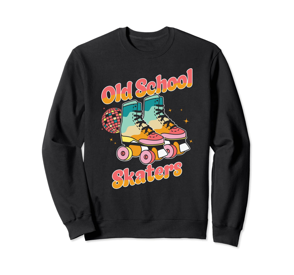 Old School Roller Derby Roller Sweatshirt - Fun Novelty Design for Adults - T-Shirt, Sweatshirt, Hoodie