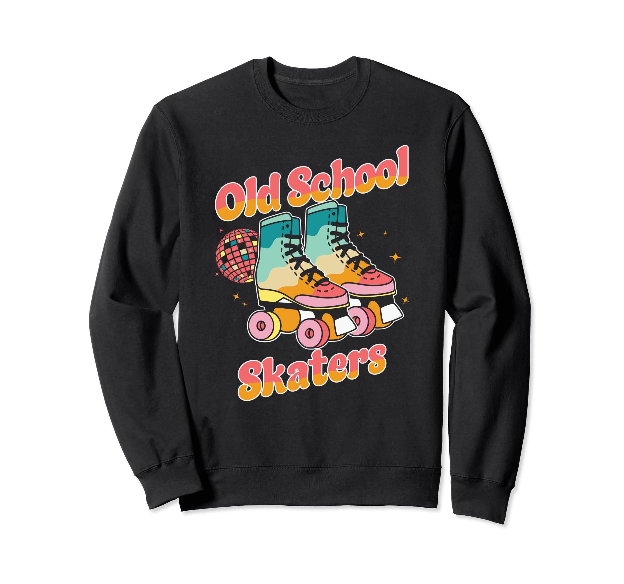 Old School Roller Derby Roller Sweatshirt - Fun Novelty Design for Adults - T-Shirt, Sweatshirt, Hoodie