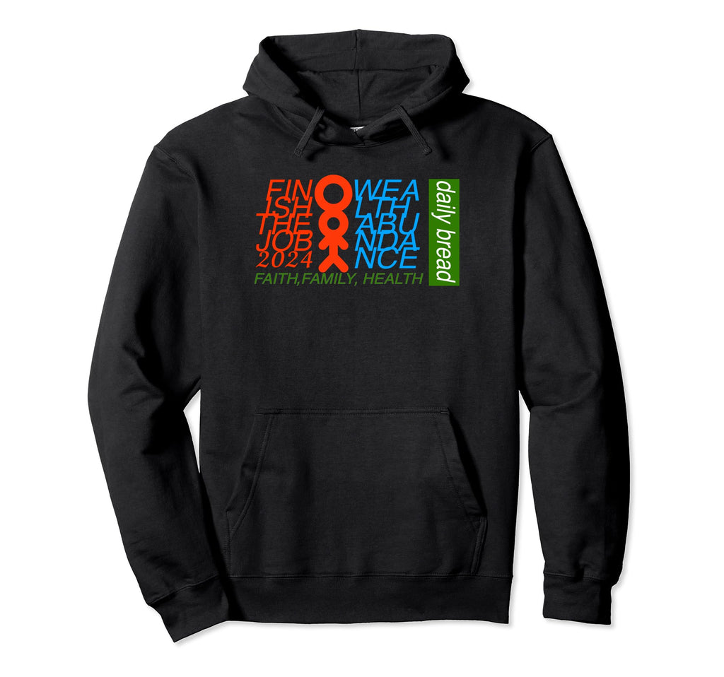 Daily Bread Positive Affirmation Hoodie - Fun Novelty Design for Adults - T-Shirt, Sweatshirt, Hoodie