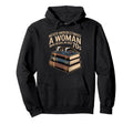 Never Underestimate Who Reads Her 70S Hoodie - Novelty Apparel Men Women - T-Shirt, Sweatshirt, Hoodie