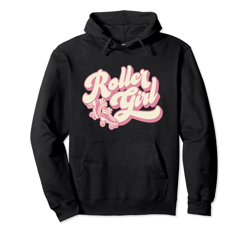 Roller 70S 80S Skating Teens Hoodie - Graphic Print Men Women - T-Shirt, Sweatshirt, Hoodie
