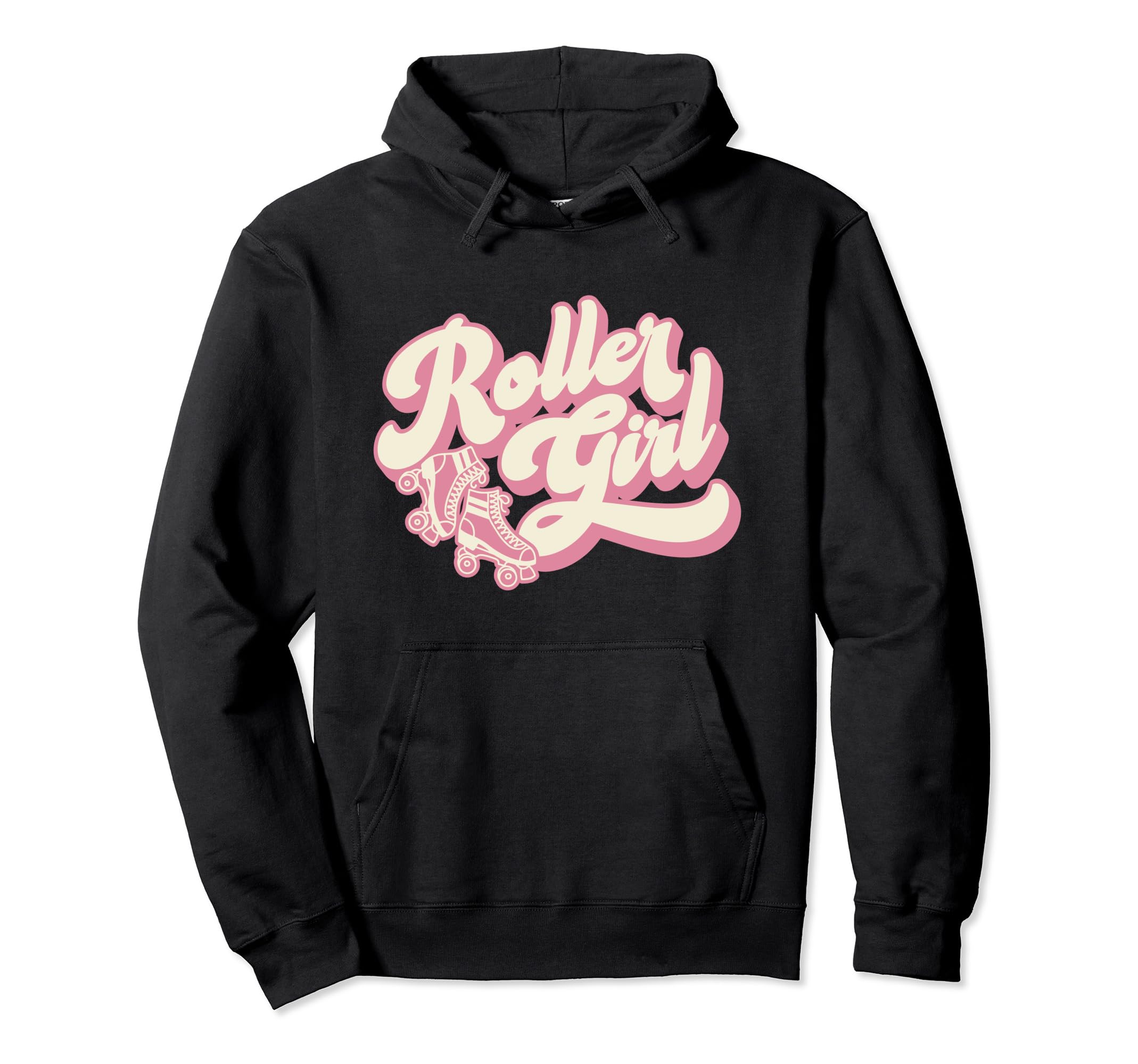 Roller 70S 80S Skating Teens Hoodie - Graphic Print Men Women - T-Shirt, Sweatshirt, Hoodie