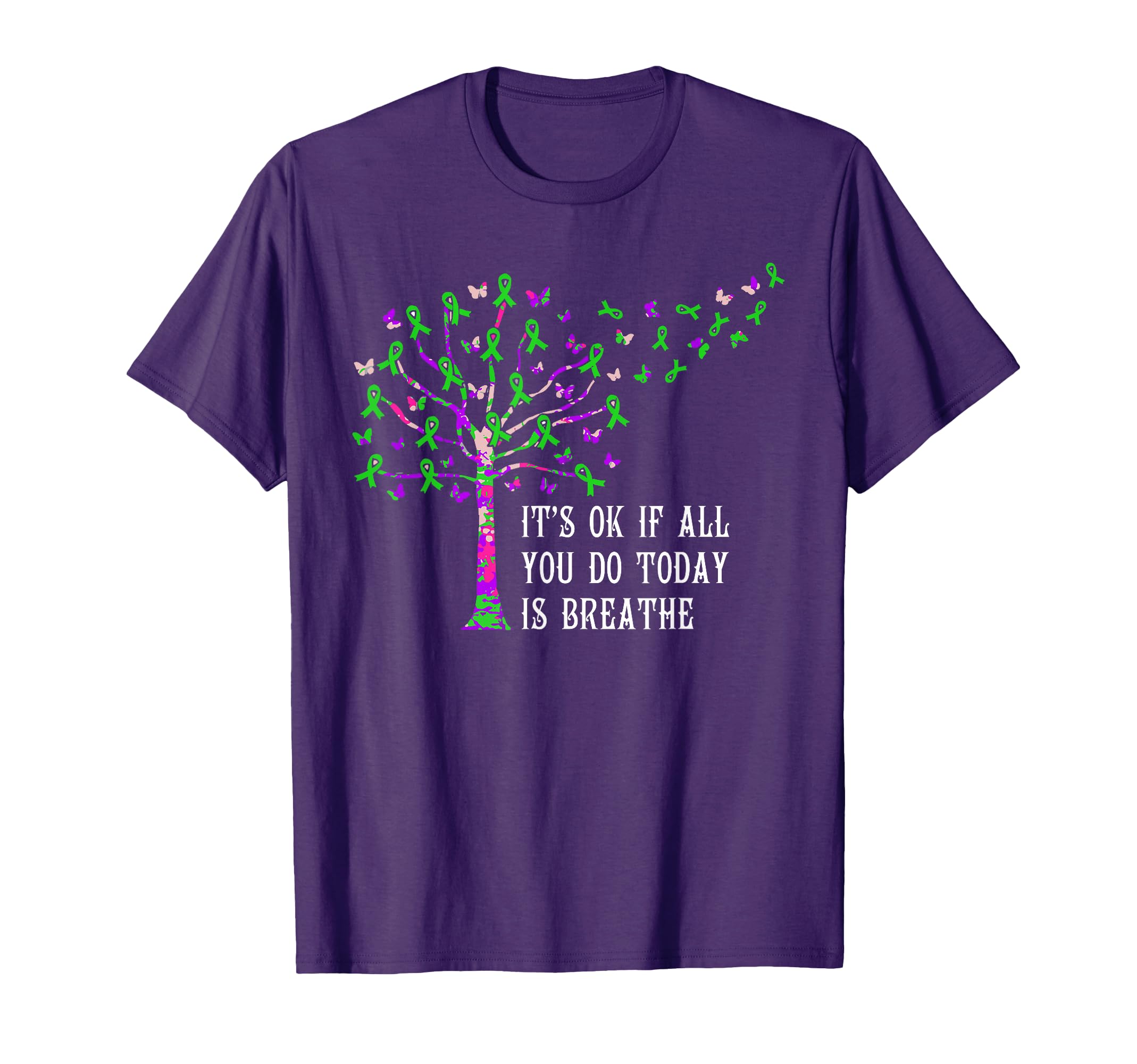 Its Okay If All You Do Today Is Breathe T-Shirt - Unique Graphic Unisex - T-Shirt, Sweatshirt, Hoodie