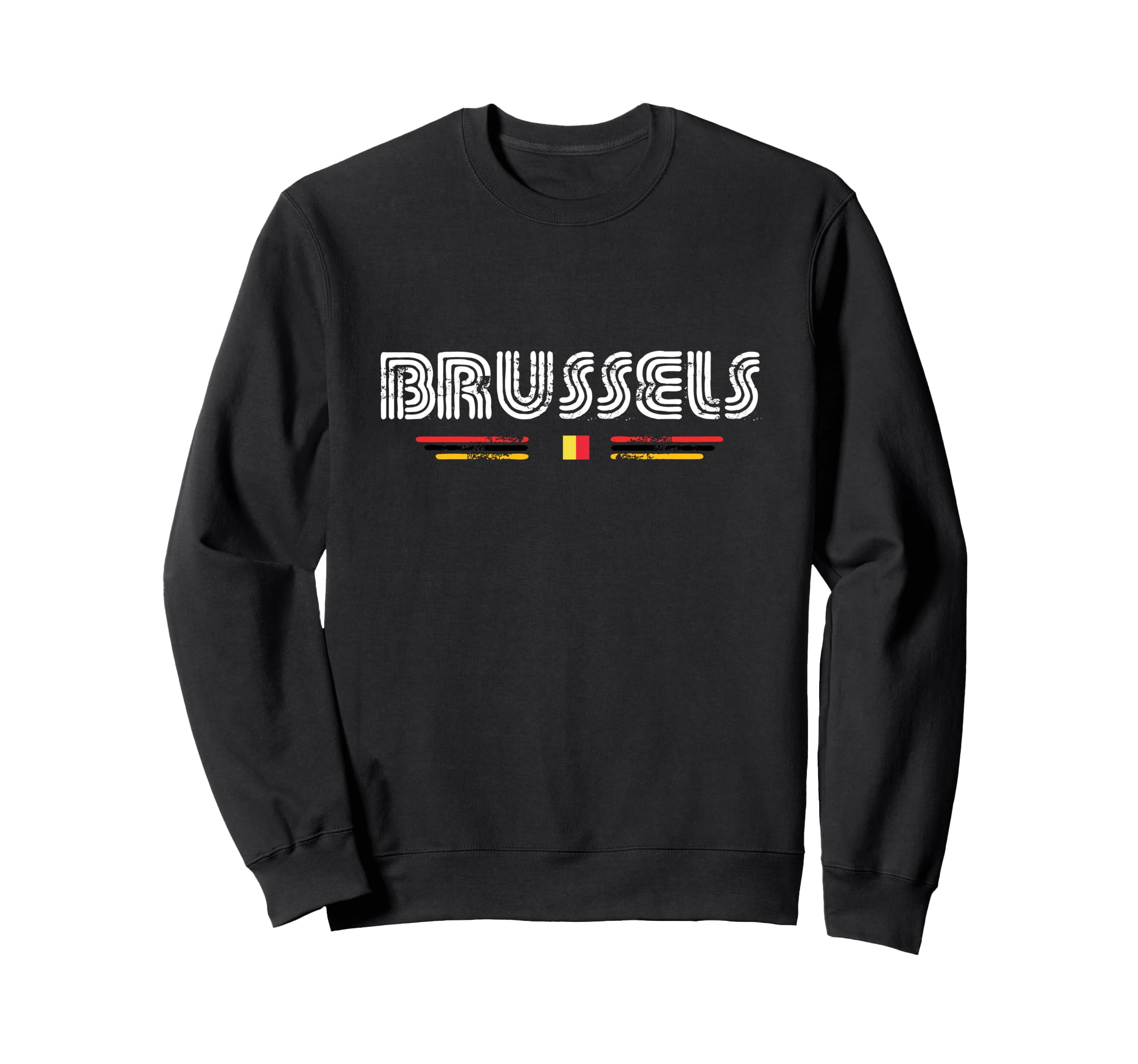 Brussels Belgium Austria 70S 80S Sweatshirt - Unique Graphic for Adults - T-Shirt, Sweatshirt, Hoodie