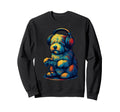 Old English Sheepdog Gamer Sweatshirt - Aesthetic Graphic for Adults - T-Shirt, Sweatshirt, Hoodie