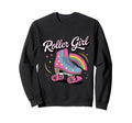 Roller Skater 70S 80S 90S Roller Sweatshirt - Novelty Apparel Unisex - T-Shirt, Sweatshirt, Hoodie