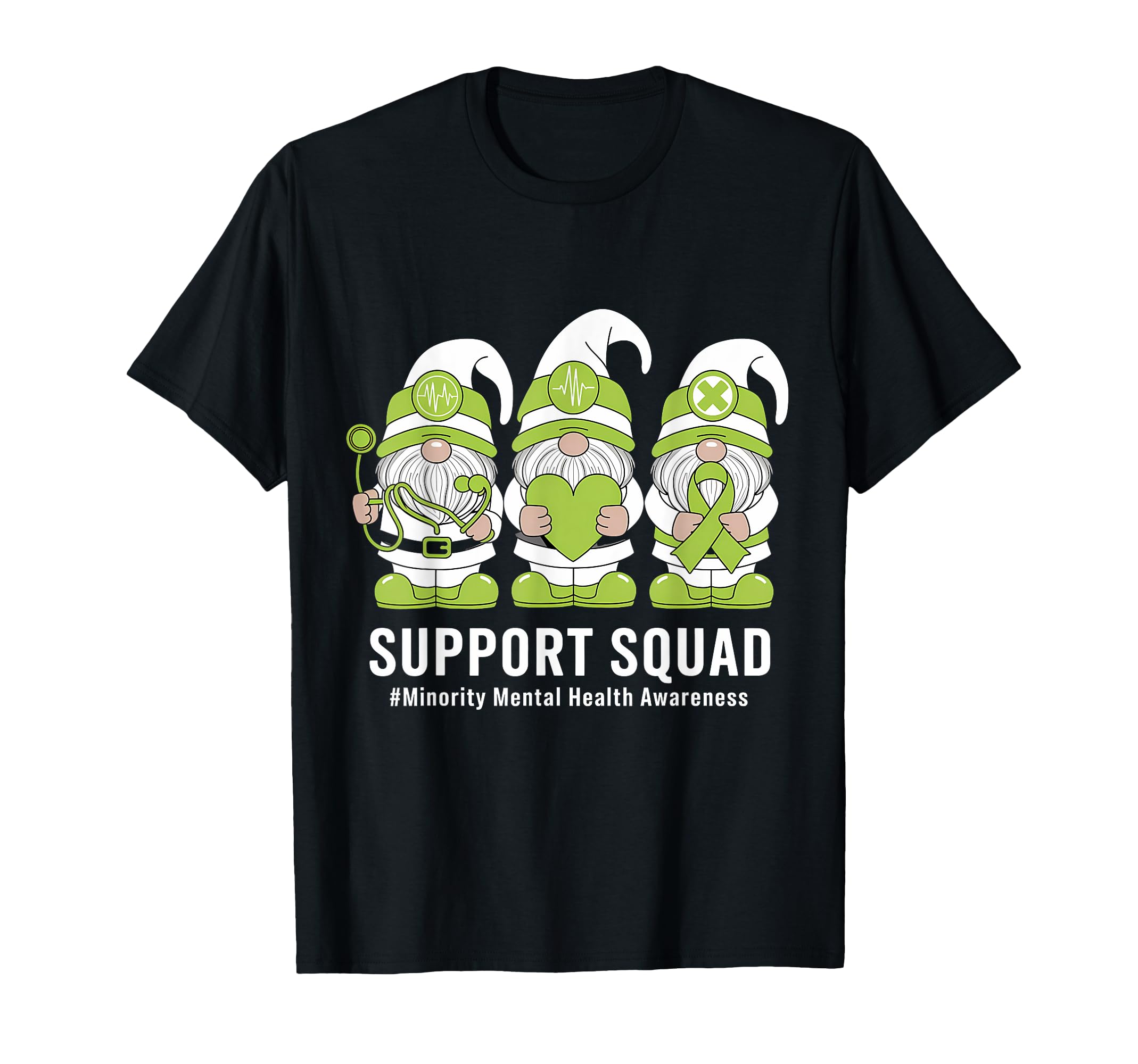 Minority Mental Health Awareness T-Shirt - Casual Everyday Wear for Adults - T-Shirt, Sweatshirt, Hoodie