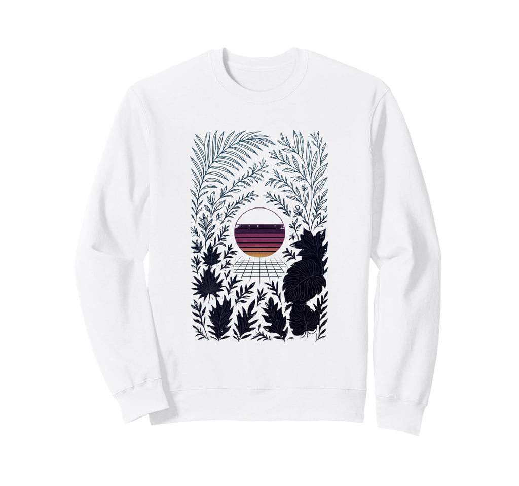80S Synthwave Sweatshirt - Custom Art Print for Adults - T-Shirt, Sweatshirt, Hoodie