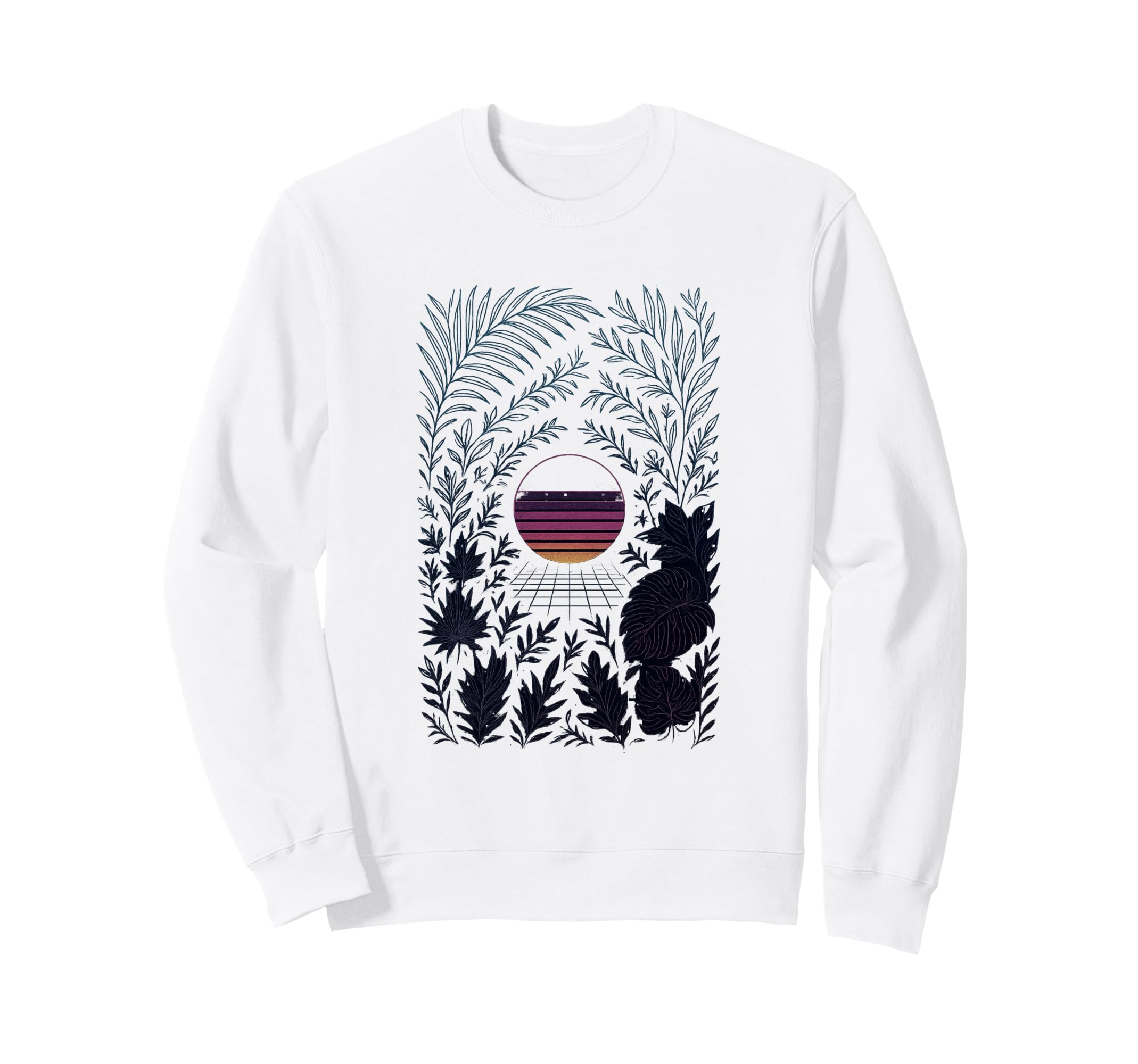 80S Synthwave Sweatshirt - Custom Art Print for Adults - T-Shirt, Sweatshirt, Hoodie
