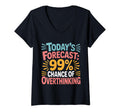 Womens Todays Forecast 99 Chance T-Shirt - Trendy Graphic Men Women - T-Shirt, Sweatshirt, Hoodie