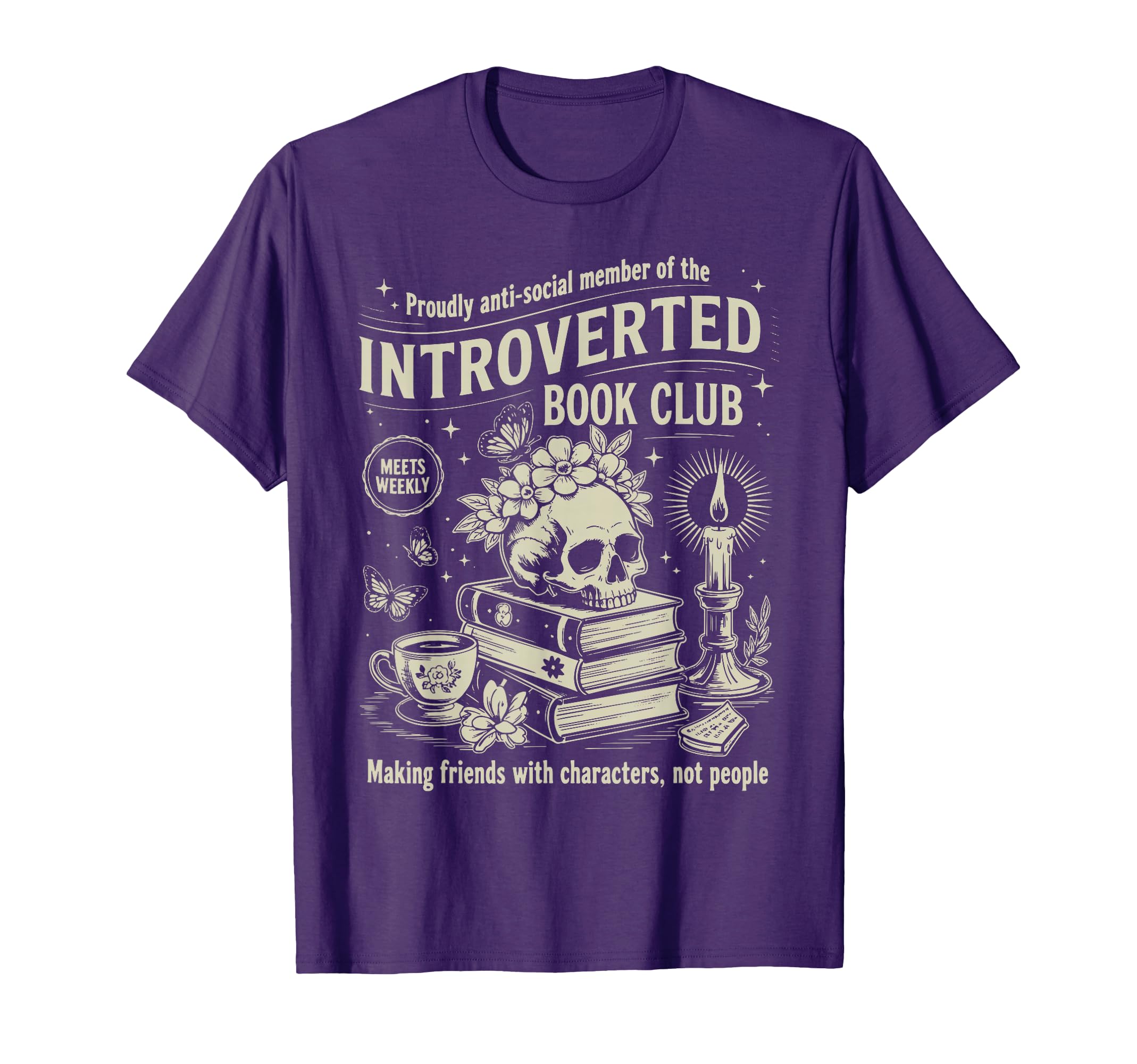 Proud Anti Social Member Introverted T-Shirt - Aesthetic Graphic Men Women - T-Shirt, Sweatshirt, Hoodie
