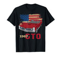 67 1967 Gto Silhouette Muscle Car T-Shirt - Trendy Graphic for Adults - T-Shirt, Sweatshirt, Hoodie