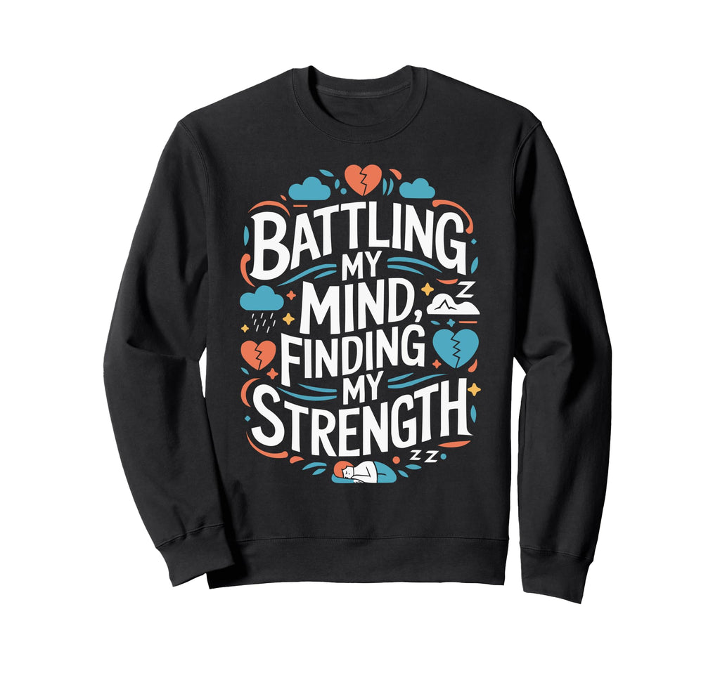 Suicide Awareness Depression Anxiety Sweatshirt - Streetwear Style Unisex - T-Shirt, Sweatshirt, Hoodie