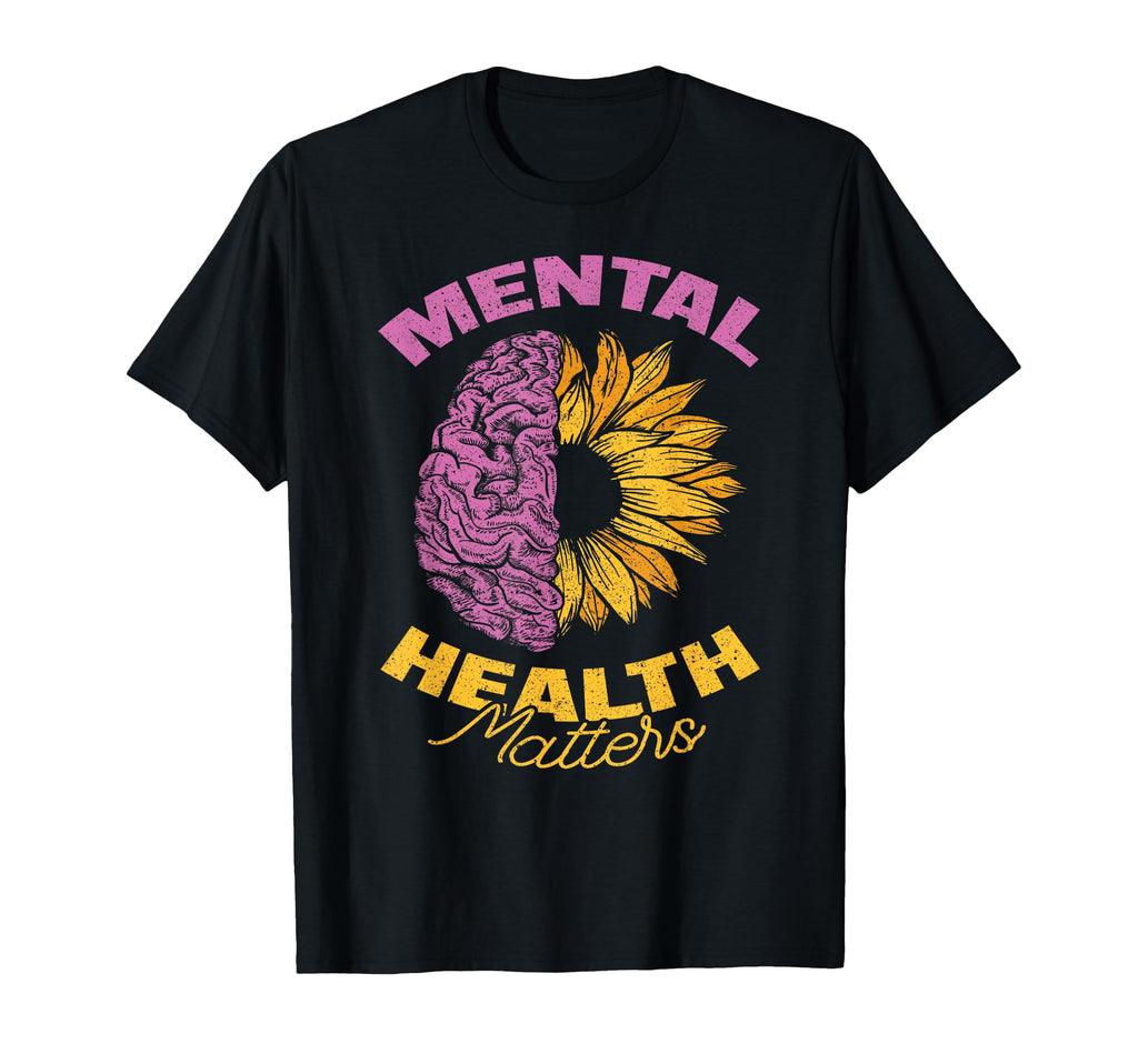 Mental Health Matters T-Shirt - Minimalist Print for Adults - T-Shirt, Sweatshirt, Hoodie